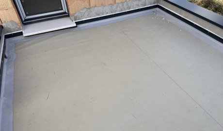 Etancheite Terrasse accessible en membrane pvc.